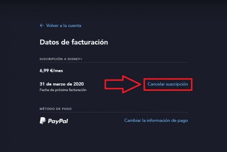 Cómo darse de baja en Disney Plus. Actualizado 2022